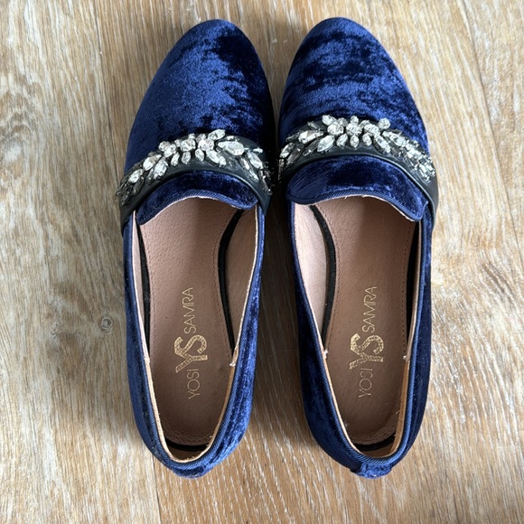Yosi Samra Velvet Flats - Picture 3 of 4